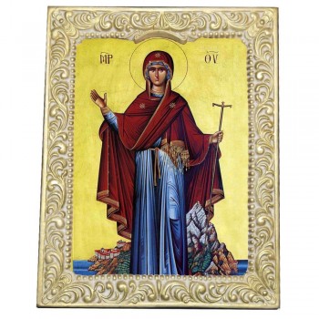 ΠΑΝΑΓΙΑ ΑΓΙΟΥ ΟΡΟΥΣ - Βυζαντινή Κορνίζα