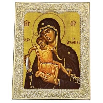 ΠΑΝΑΓΙΑ ΑΞΙΟΝ ΕΣΤΙ - Βυζαντινή Κορνίζα