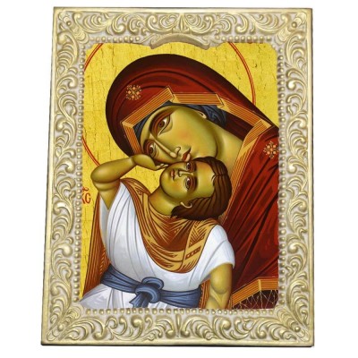 ΠΑΝΑΓΙΑ ΚΑΡΔΙΩΤΙΣΣΑ - Βυζαντινή Κορνίζα