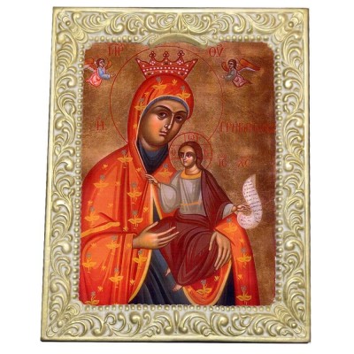 ΠΑΝΑΓΙΑ ΓΡΗΓΟΡΙΤΙΣΣΑ - Βυζαντινή Κορνίζα