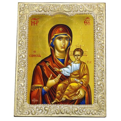 ΠΑΝΑΓΙΑ ΣΟΥΜΕΛΑ - Βυζαντινή Κορνίζα