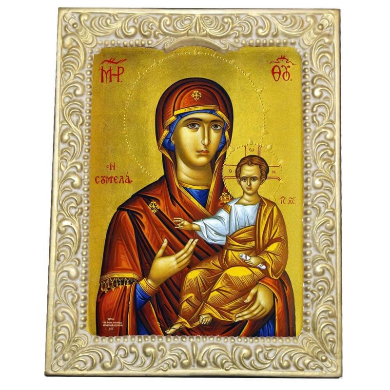 ΠΑΝΑΓΙΑ ΣΟΥΜΕΛΑ - Βυζαντινή Κορνίζα