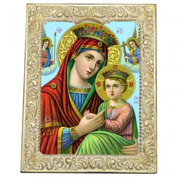 ΠΑΝΑΓΙΑ ΘΕΟΤΟΚΟΣ - Βυζαντινή Κορνίζα