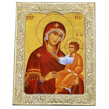 ΠΑΝΑΓΙΑ ΘΕΟΤΟΚΟΣ - Βυζαντινή Κορνίζα