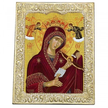 ΠΑΝΑΓΙΑ ΤΟΥ ΧΑΡΟΥ - Βυζαντινή Κορνίζα