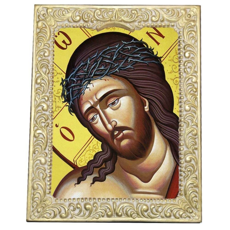 ΙΗΣΟΥΣ ΧΡΙΣΤΟΣ - Βυζαντινή Κορνίζα