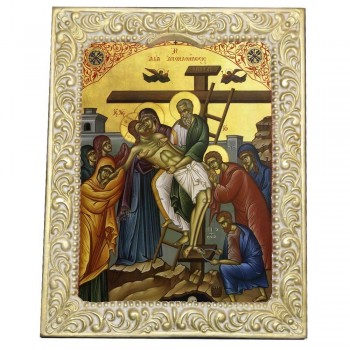 Η ΑΠΟΚΑΘΗΛΩΣΗ ΤΟΥ ΧΡΙΣΤΟΥ - Βυζαντινή Κορνίζα