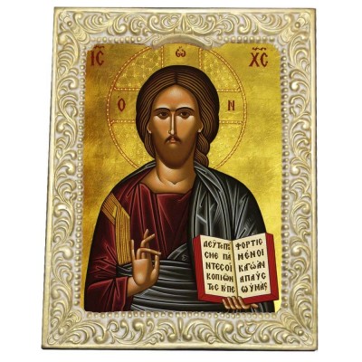 ΙΗΣΟΥΣ ΧΡΙΣΤΟΣ ΕΥΛΟΓΩΝ - Βυζαντινή Κορνίζα
