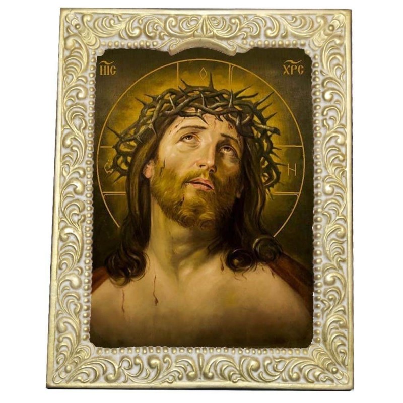 ΙΗΣΟΥΣ ΧΡΙΣΤΟΣ ΝΥΜΦΙΟΣ - Βυζαντινή Κορνίζα