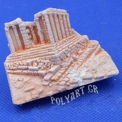 Μινιατούρα Ναός Ποσειδώνα  Μαγνητάκι Ψυγείου