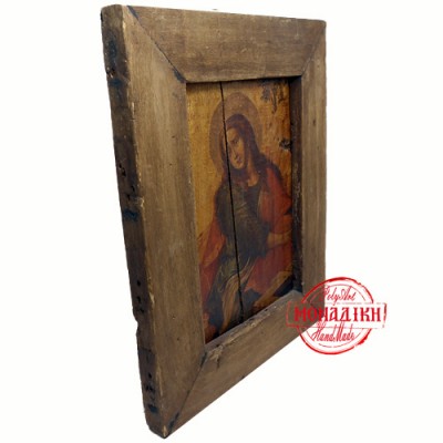 ΑΓΙΑ ΜΑΡΙΑ ΜΑΓΔΑΛΗΝΗ  (Παλαιωμένη εικόνα από θαλασσόξυλα) 