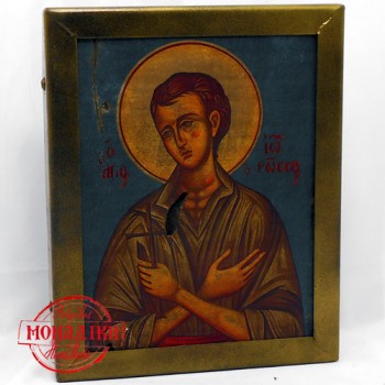 ΑΓΙΟΣ ΙΩΑΝΝΗΣ ΡΩΣΟΣ (Παλαιωμένη εικόνα από θαλασσόξυλο) 