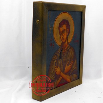 ΑΓΙΟΣ ΙΩΑΝΝΗΣ ΡΩΣΟΣ (Παλαιωμένη εικόνα από θαλασσόξυλο) 