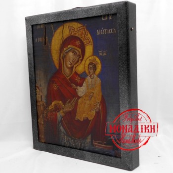 ΠΑΝΑΓΙΑ ΜΥΡΤΙΔΙΩΤΙΣΣΑ (Παλαιωμένη εικόνα από θαλασσόξυλο) 