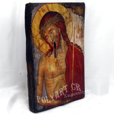 ΝΥΜΦΙΟΣ ΙV  (Παλαιωμένη εικόνα από θαλασσόξυλο) 