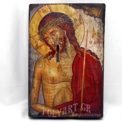 ΝΥΜΦΙΟΣ ΙV  (Παλαιωμένη εικόνα από θαλασσόξυλο) 