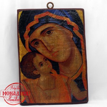 ΘΕΟΤΟΚΟΣ (Παλαιωμένη εικόνα από θαλασσόξυλο) 