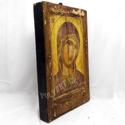 ΘΕΟΤΟΚΟΣ IV  (Παλαιωμένη εικόνα από θαλασσόξυλο) 