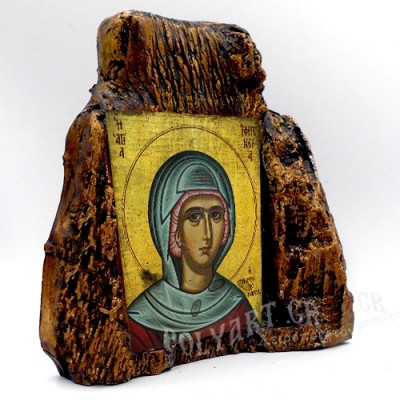 ΑΓΙΑ ΙΦΙΓΕΝΕΙΑ – Εικόνα σε Πέτρα (Μεσαία 13cm)