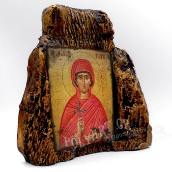 ΑΓΙΑ ΜΕΡΟΠΗ – Εικόνα σε Πέτρα (Μεσαία 13cm)