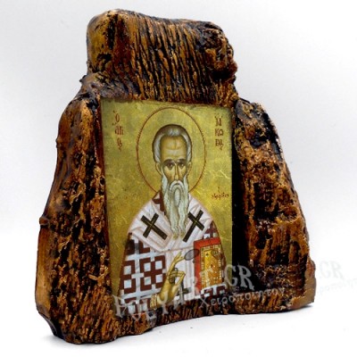 ΑΓΙΟΣ ΙΑΚΩΒΟΣ – Εικόνα σε Πέτρα (Μεσαία 13cm)