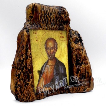 ΑΓΙΟΣ ΣΙΜΩΝ – Εικόνα σε Πέτρα (Μεσαία 13cm)