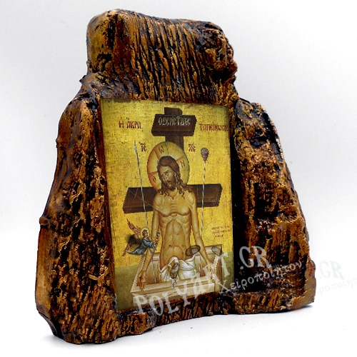 ΑΚΡΑ ΤΑΠΕΙΝΩΣΗ – Εικόνα σε Πέτρα (Μεσαία 13cm)