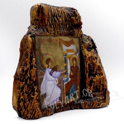 ΕΥΑΓΓΕΛΙΣΜΟΣ ΤΗΣ ΘΕΟΤΟΚΟΥ – Εικόνα σε Πέτρα (Μεσαία 13cm)
