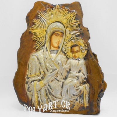 ΑΚΤΙΝΟΒΟΛΟΥΣΑ ΘΕΟΤΟΚΟΣ - Επιτραπέζια Πέτρα (21cm)