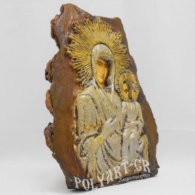 ΑΚΤΙΝΟΒΟΛΟΥΣΑ ΘΕΟΤΟΚΟΣ - Επιτραπέζια Πέτρα (21cm)