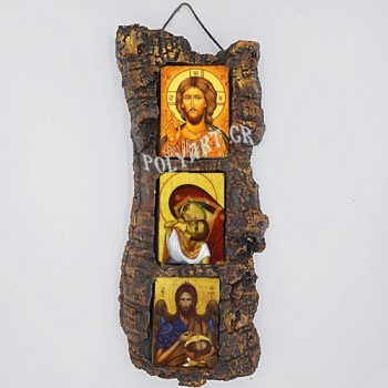 Πέτρινο Τρίπτυχο (Ιησούς-Θεοτόκος-Πρόδρομος)