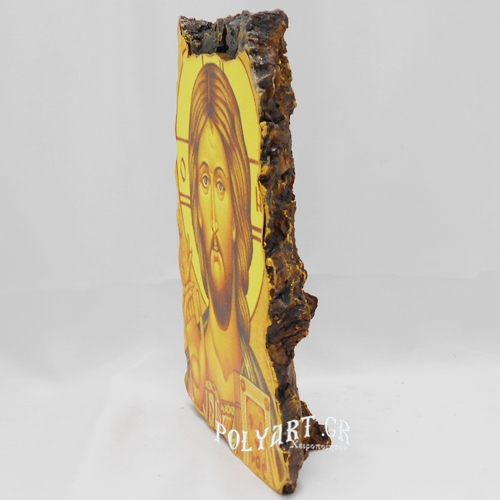 Ιησούς Ευλογών -Εικόνα Βράχος (Μεγάλη 20cm) 