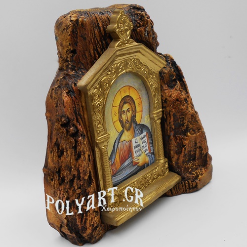 ΠΑΝΤΟΚΡΑΤΩΡ – Εικονοστάσι σε Βράχο (Μεσαίο 13cm) 