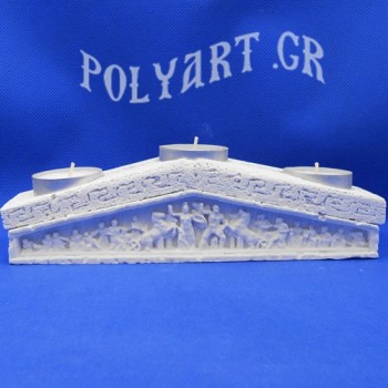 Αέτωμα Παρθενώνα - Κηροπήγιο Ρεσώ