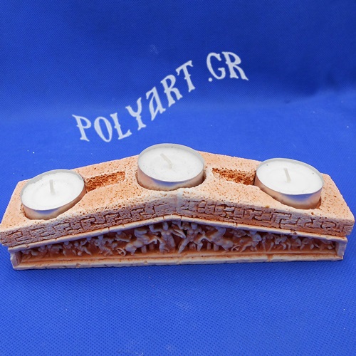 Αέτωμα Παρθενώνα - Κηροπήγιο Ρεσώ