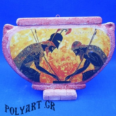 Αχιλλέας & Αίαντας - Διακοσμητικός Αμφορέας  