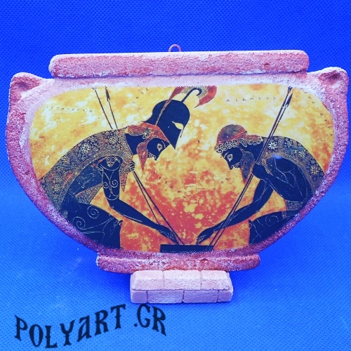 Αχιλλέας & Αίαντας - Διακοσμητικός Αμφορέας  