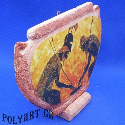 Αχιλλέας & Αίαντας - Διακοσμητικός Αμφορέας  