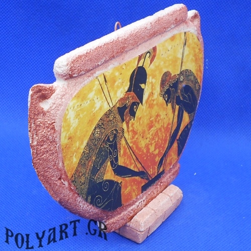 Αχιλλέας & Αίαντας - Διακοσμητικός Αμφορέας  