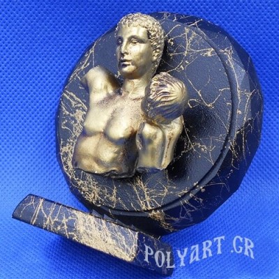 Ερμής του Πραξιτέλη -Στρογγυλό  Επιτραπέζιο Διακοσμητικό