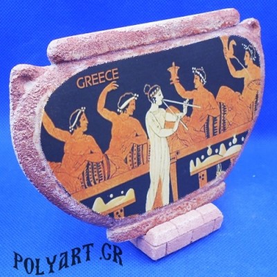 Συμπόσιο στην Αρχαία Ελλάδα - Διακοσμητικός Αμφορέας  