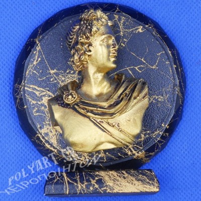 "Μέγας Αλέξανδρος" Στρογγυλό  Επιτραπέζιο Διακοσμητικό