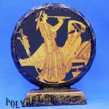 Οδυσσέας και Καλυψώ. - Επιτραπέζιο Διακοσμητικό