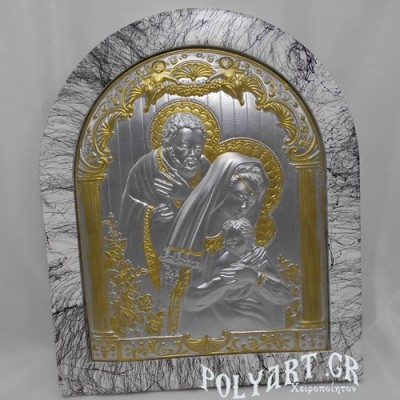 ΑΓΙΑ ΟΙΚΟΓΕΝΕΙΑ– Ασημένια 29cm