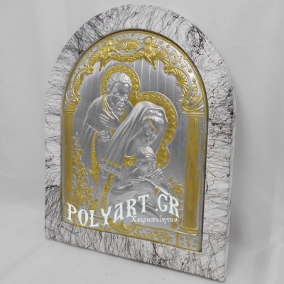 ΑΓΙΑ ΟΙΚΟΓΕΝΕΙΑ– Ασημένια 29cm