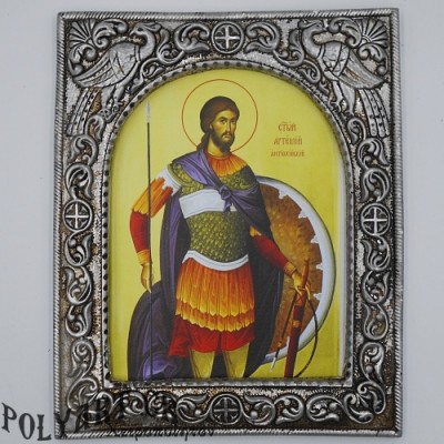 ΑΓΙΟΣ ΑΡΤΕΜΙΟΣ- Ασημένια 23cm