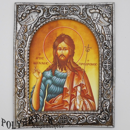 ΑΓΙΟΣ ΙΩΑΝΝΗΣ ΠΡΟΔΡΟΜΟΣ - Ασημένια 23cm
