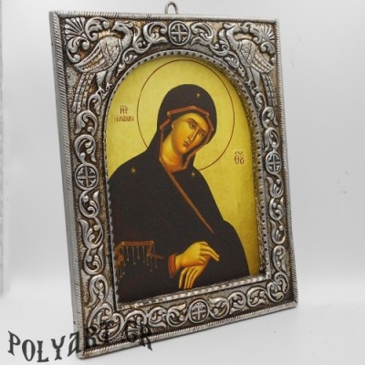 ΠΑΝΑΓΙΑ  ΥΠΑΡΧΟΥΣΑ - Ασημένια 23cm