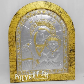 ΠΑΝΑΓΙΑ ΘΕΟΤΟΚΟΣ– - Ασημένια 29cm