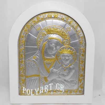 ΠΑΝΑΓΙΑ ΘΕΟΤΟΚΟΣ– - Ασημένια 29cm